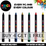 Uni Posca Pc-1mr Fine Colour Paint Marker Pens - Every Colour - Buy 4, Pay For 3