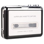 Cassette Tape Player, USB Tape Converter to MP3 Audio Music Player with Earphones, Compatible with Laptops and Personal Computers