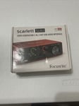 Focusrite Scarlett Solo USB Audio Interface (Gen 3) -Brand NEW