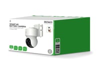 Deltaco Smart Home Sh-Ipc11-4G - Nätverksövervakningskamera - Panorering / Lutning - Torn - Utomhusbruk - Färg (Dag&Natt) - 3 Mp - 2304 X 1296 - Ljud - Trådlös - 4G, 3G