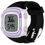 Garmin Forerunner 10/Forerunner 15 Klockarmband i silikon - Svart