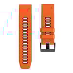 Twin Sport Armband Garmin Fenix 5 - Orange/svart