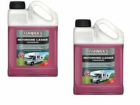 2x Fenwicks Advanced Caravan / Motorhome Care Cleaner Concentrate - 1 Litre