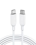 Anker USB C to USB C Charger Cable (6Ft/1.8M), 100W USB 2.0 Type C Cable, Fast C