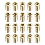 20st gängade insatser Muttrar Trämöbler Inskruvningsmutter M8X25MM M8x25mm