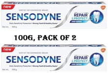 100g Combo Pack of 2 SENSODYNE Deep Repair & Protect Toothpaste Power by Novamin