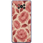 Xiaomi Poco X3 Pro Genomskinligt Skal Rose Bloom