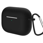 Airpods PRO Skal/Fodral Svart med Karbinhake