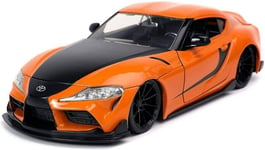 TOYOTA GR Supra - Fast & Furious 9 - 2020 - orange / black - JADA 1:24