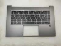 For HP ZBook Studio G7 M14609-031 UK English Palmrest Keyboard BL Top Cover NEW