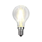 1,5W filament lampa med E14 sockel 150lm - ej dimbar