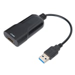 Carte d'acquisition Audio-vidéo HDMI vers USB, boîtier adaptateur d'enregistrement vidéo 1080P pour Windows