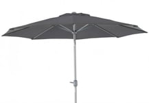 Brafab - Andria Aluminium Parasoll 3m Silver/Grå
