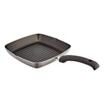Judge Everyday JDAY040 Non-Stick Griddle Pan, 24cm with Stay Cool Handle, Aluminium, Teflon, Dishwasher Safe