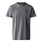 THE NORTH FACE Simple Dome T-Shirt TNF Medium Grey Heather S