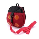 RK-HYTQWR New Kids Baby Safety Harness Backpack Leash Child Toddler Anti-Lost Cartoon Animal Bag,Children'S Ladybug Anti-Lost Toddler Bag,Red