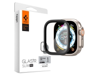 Spigen AGL06163, Skärmskydd, Smartwatch, Svart, Apple, Watch Ultra (49mm), Metall, Härdat glas