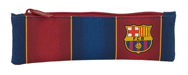 safta FC Barcelona 1st Kit 20/21 School Pencil Case, 200 x 60 mm, Navy/Garnet