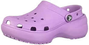 Crocs Femme Classic Clog W Platforms-sandals, Orchidée, 34/35 EU