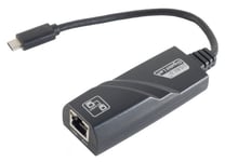 USB-C 3.1 til RJ45 Adapter - Sort