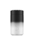 Chillys F500GRMOBW - Reusable Stainless Steel Food Flask 500ml | Mono Gradient