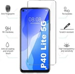 RKVMM Screen Protector Compatible With Huawei P40 Lite 5G, 9H Hardness Tempered Glass Protective Film, HD Clear Bubble Free Anti-Scratch Glass Screen Protector for Huawei P40 Lite 5G (2 Pack)