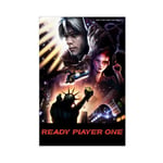 Movie Ready Player One 3 Canvas Poster Wall Art Decor Print Picture Paintings for Living Room Bedroom Decoration 20×30inch(50×75cm) Unframe-style1