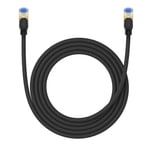 Baseus Internet Kabel 2m cat.7 - Braided Svart - TheMobileStore Nätverkskabel