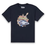 Back To The Future Clockwork T-Shirt - Navy - XL