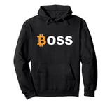 Bitcoin Boss Cryptocurrency Pullover Hoodie