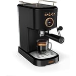 Machine à Expresso - PRINCESS - 1100W - 20 Bars - Réservoir 1,2L - Compatible Café Moulu et Capsules