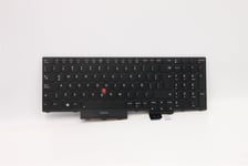 Lenovo ThinkPad T15g 2 P15 2 Keyboard Latin Spanish Black Backlit 5N21B44331