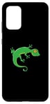Coque pour Galaxy S20+ Gecko vert