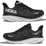 HOKAONE ONE CLIFTON 9 Herrskor Mesh Lågskor Löparskor för Väg Black White 44