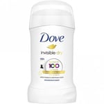 Dove Invisible Dry Anti-Perspirant Deodorant Stick 40ml