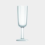 Palm Champagneglas i plast Flute Blanc, non-slip, transparent, 18 cl