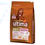 Ultima Medium/Maxi Sensitive Salmon - Ekonomipack: 2 x 7 kg