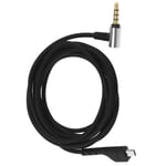 2M Wireless Gaming Headset Extension Cords Cable for SteelSeries Wireless Black