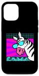 iPhone 13 Pro Aesthetic Vaporwave Outfits with Zebra Vaporwave Case