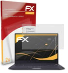 2x Screen Protection Film matt&shockproof Asus ProArt StudioBook Pro 17 W700G2T