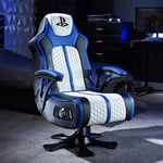 X ROCKER Official Playstation Legend 2.1 Gaming Chair Wireless Audio Vibration