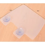 Kitchen Organizer Shelf Wall Sucker Splash Water Baffle Po