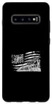 Galaxy S10+ USA Steam Train American Flag Patriotism Americans Steam Case