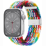 Flätat klockarmband Apple Watch 9 (45mm) - Pride Edition