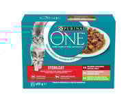 Nestle Purina One Sterilcat Blandsmak - Våtfoder För Katter - 12X85g