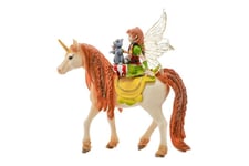 Schleich bayala - Fe Marween med glittrig enhörning - Action-figur