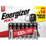 Pile Alcaline Max Aa/lr6, Pack De 14 Energizer - Le Pack De 14
