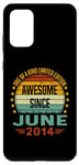 Coque pour Galaxy S20+ Awesome Since June 2014 limited edition 10th Birthday