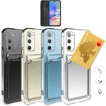 Samsung Galaxy A05s skal korthållare mobilskal slot - Transparent SAMSUNG A05S