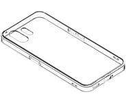 Nothing Phone (2) case – clear - B-vare
